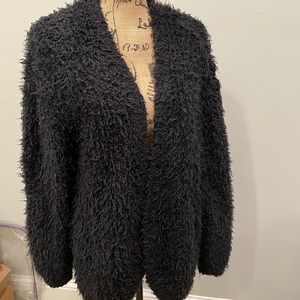 Kensie faux shearling sweater/jacket